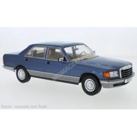 1:18 Mercedes Classe S W126 1979 - Bleu 