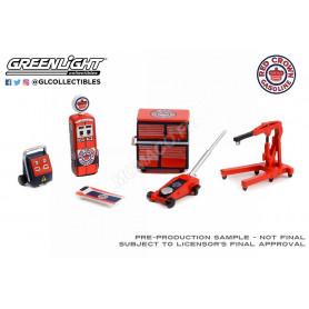 OUTILS D'ATELIER SHOP TOOL ACCESSORIES - SERIE 5 "RED CROWN GASOLINE"
