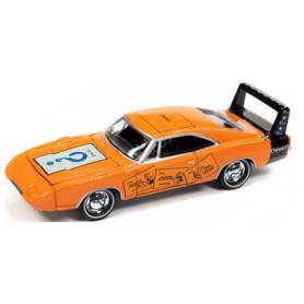 DODGE DAYTONA 1969 "MONOPOLY" ORANGE/VERT