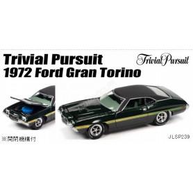 FORD GRAN TORINO 1972 "TRIVIAL PURSUIT" VERT FONCE/JAUNE