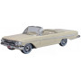 CHEVROLET IMPALA CONVERTIBLE TUXEDO 1961 BLANC