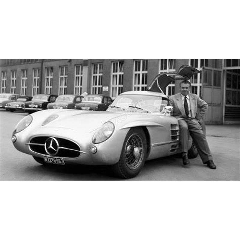 Rudolf Uhlenhaut Figure pour 1:18 CMC Mercedes-Benz 300SLR Coupe 1955 NO CAR 