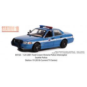 FORD CROWN VICTORIA INTERCEPTOR 2001 "STATION 19 (2018-2022) - SEATTLE POLICE"