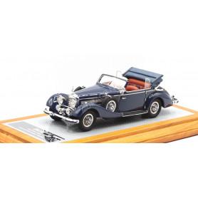 MERCEDES-BENZ 540K CABRIOLET NORMALM 1938 BLEU OUVERT