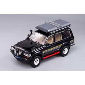 TOYOTA LAND CRUISER 1990 J8 NOIR AVEC GALLERIE ET ACCESSOIRES