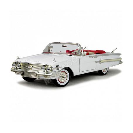 CHEVROLET IMPALA 1960 BLANC