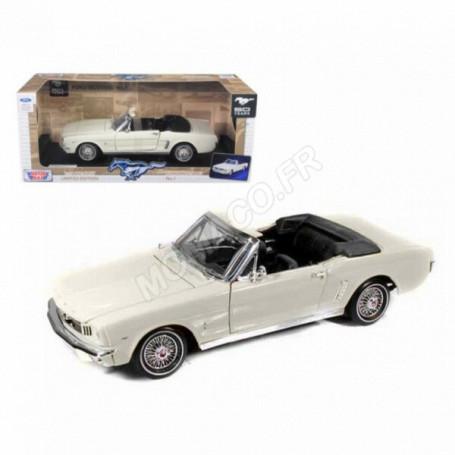 FORD MUSTANG 1/2 CONVERTIBLE 1964 BLANC