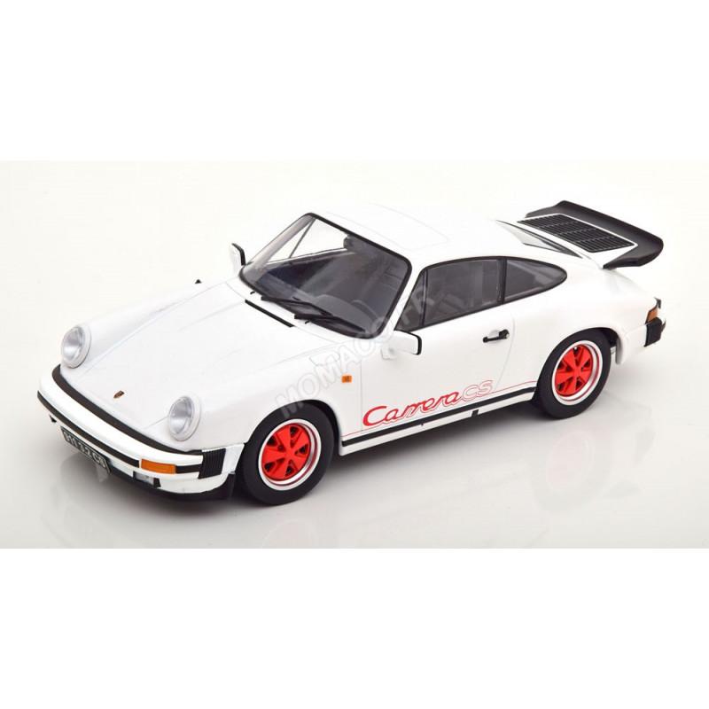 PORSCHE 911 CARRERA  CLUBSPORT 1989 BLANC/ROUGE