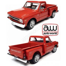CHEVROLET C10 PICK-UP STEP SIDE 1968 ROUGE