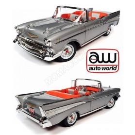 CHEVROLET BEL AIR CONVERTIBLE 1957 GRIS