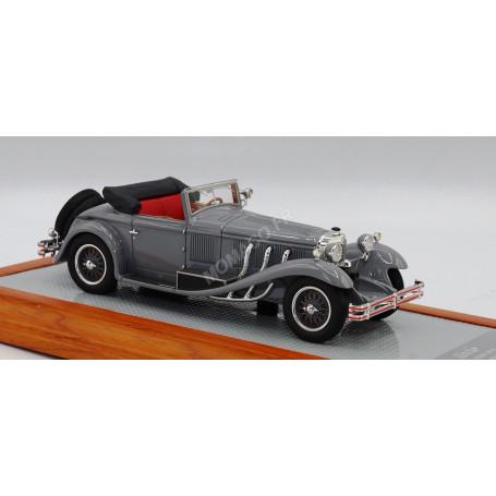 MERCEDES-BENZ 710SS ROADSTER CABRIOLET CASTAGNA SN36208 OUVERT GRIS 1929