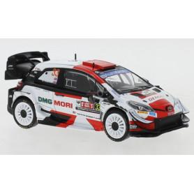 TOYOTA YARIS WRC 33 EVANS/MARTIN RALLYE YPRES 2021