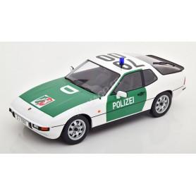 PORSCHE 924 POLICE DE DÜSSELDORF 1985 VERT/BLANC