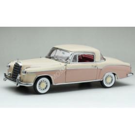 MERCEDES-BENZ 220SE COUPE (W128) 1958 BLANC/ROSE CLAIR (EPUISE)