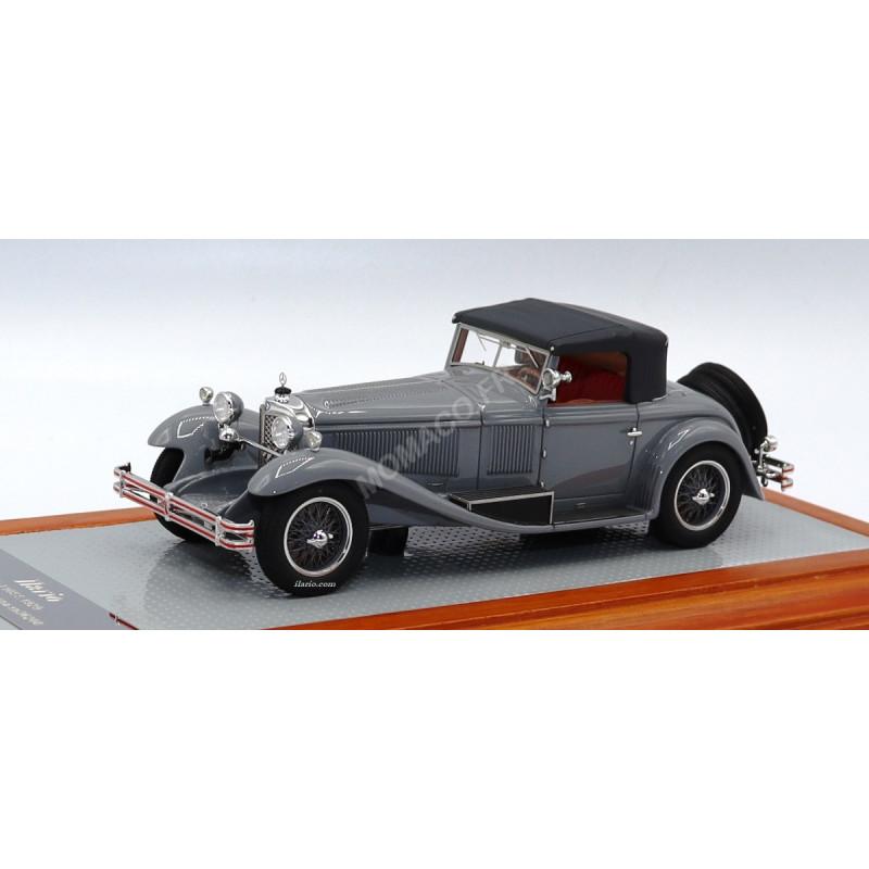 ILARIO IL156 – Mercedes 710SS Roadster Cabriolet Castagna 1929 – Échelle 1/43 – Résine