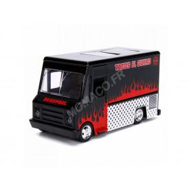 CAMION TACOS EL GUERO "DEADPOOL" NOIR/ROUGE