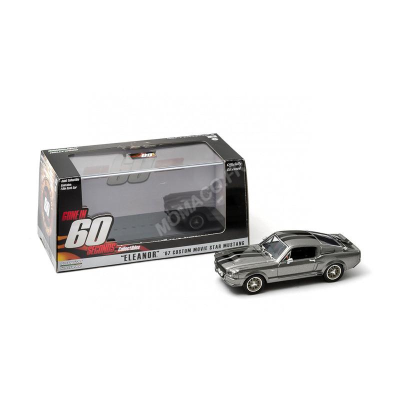Greenlight 1/43 Ford Mustang Shelby GT500 Eleanor 1967 - 60 Secondes Chrono