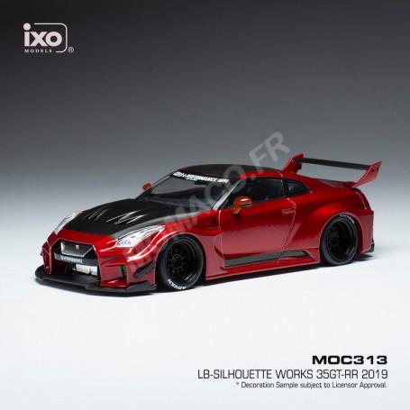 NISSAN 35GT-RR LB-SILHOUETTE WORKS GT 2019 ROUGE METAL