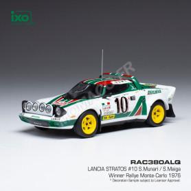 LANCIA STRATOS HF 10 MUNARI/MAIGA EQUIPE ALITALIA RALLYE MONTE CARLO 1976