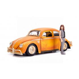 VOLKSWAGEN COCCINELLE "TRANSFORMERS - BUMBLEBEE" AVEC FIGURINE CHARLIE