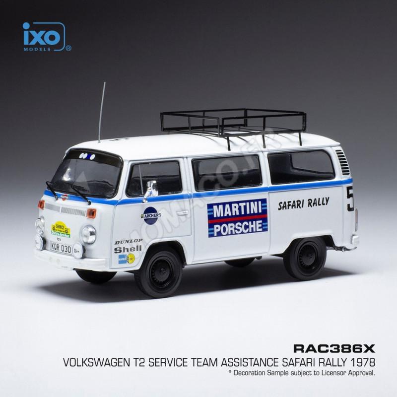 Carrera VW Bus T2b – Porsche Racing Service – Échelle 1/32 – Feux Avant/arrière – Slot Racing – Dès 8 Ans