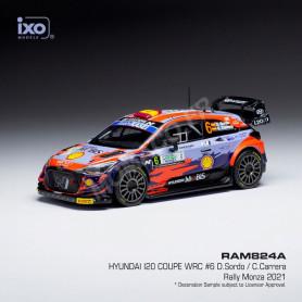 HYUNDAI I20 COUPE WRC 6 SORDO/CARRERA RALLYE MONZA 2021