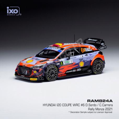 HYUNDAI I20 COUPE WRC 6 SORDO/CARRERA RALLYE MONZA 2021