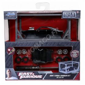 BUILD N COLLECT : DODGE CHARGER R/T 1970 "FAST AND FURIOUS 7 (2015) - DOM"