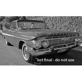 CHEVROLET IMPALA SPORT COUPE 1961 ROUGE METALLISE