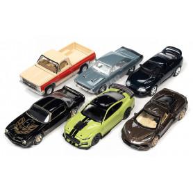 COFFRET DE 6 PIECES "AUTOWORLD PREMIUM ASSORTMENT" : 2022 - SERIE N°2 - VERSION A (EPUISE)