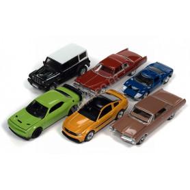 COFFRET DE 6 PIECES "AUTOWORLD PREMIUM ASSORTMENT" : 2022 - SERIE N°3 - VERSION B