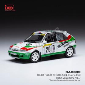 SKODA FELICIA KIT CAR 20 TRINER/GAL RALLYE MONTE CARLO 1997