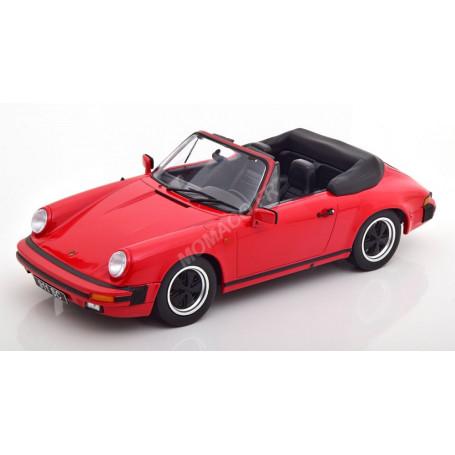 PORSCHE 911 SC CABRIOLET AVEC TOIT SOUPLE 1983 ROUGE