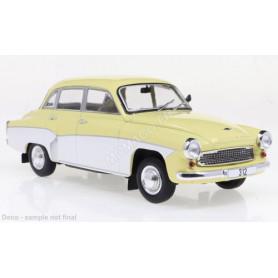 WARTBURG 312 1965 JAUNE CLAIR/BLANC