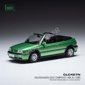 VOLKSWAGEN GOLF III CABRIOLET 1993 VERT METALISE