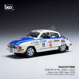 SAAB 96 V4 18 VILKAS/SOINI RALLYE DES 1000 LACS 1976