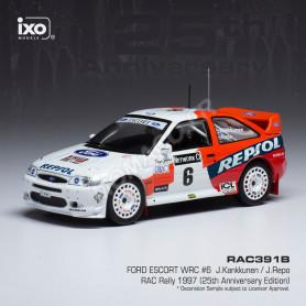 FORD ESCORT WRC 6 KANKKUNEN/REPO EQUIPE REPSOL RALLYE WM 25EME ANNIVERSAIRE RALLYE RAC 1997