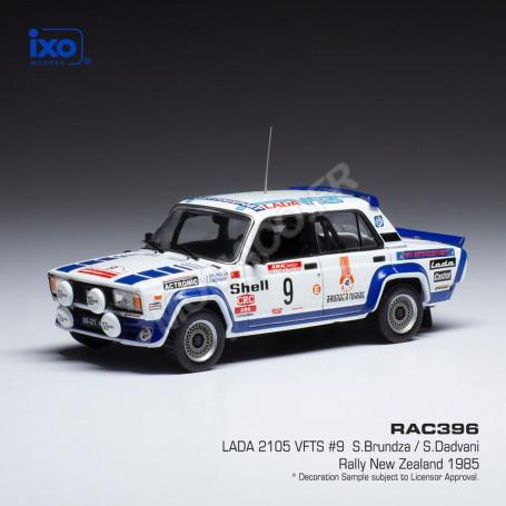 LADA 2105 VFTS 9 BRUNDZA/DADVANI RALLYE WM NOUVELLE ZELANDE 1985