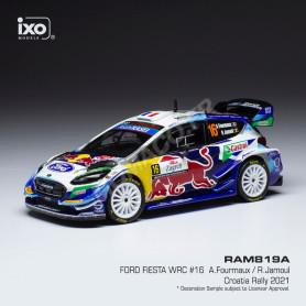 FORD FIESTA 16 FOURMAUX/JAMOUL WRC RALLYE CROATIE 2021