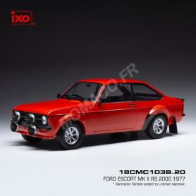 FORD ESCORT MKII RS1800 1977 ROUGE