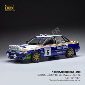 SUBARU LEGACY RS 6 ALEN/KIVIMÄKI ROTHMANS RACING RAC RALLY 1991