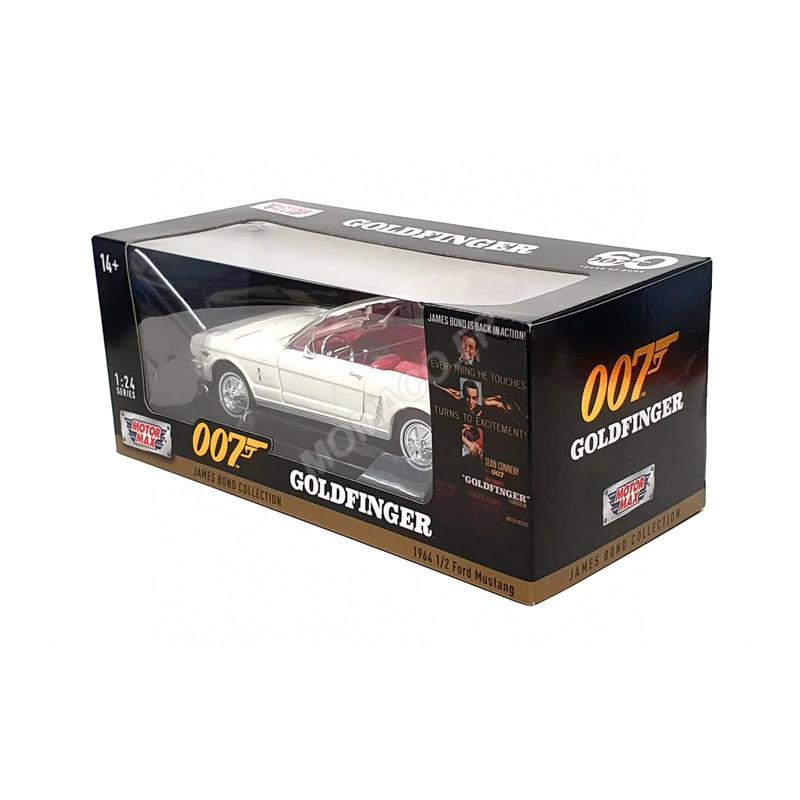 Altaya FORD MUSTANG CONVERTIBLE 1:43 GOLDFINGER JAMES BOND 007 CAR 