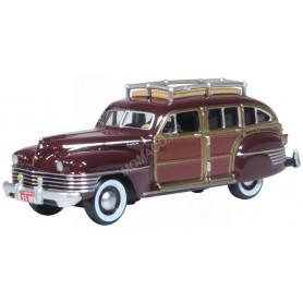 CHRYSLER T AND C WOODY WAGON 1942 MARRON