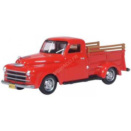 DODGE B-1B PICK UP 1948 ROUGE