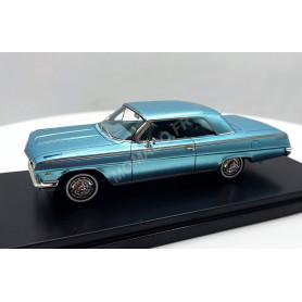 CHEVROLET IMPALA SS HARDTOP 1962 BLEUE "TWILIGHT BLUE POLY" (EPUISE)