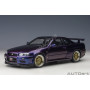 NISSAN SKYLINE GT-R (R34) V-SPEC II 2002 VIOLET "MIDNIGHT PURPLE III"