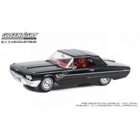 FORD THUNDERBIRD CONVERTIBLE (TOP-UP) 1964 NOIR