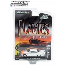 PLYMOUTH BELVEDERE 1957 AVEC FLAMMES (EPUISE)