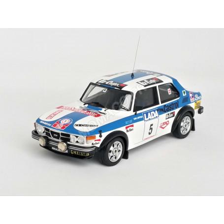 SAAB 99 5 SIMO LAMPINEN/JUHANI MARKKANEN RALLYE 1000 LACS 1977 (EPUISE)