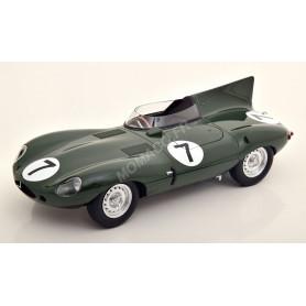 JAGUAR D-TYPE NEZ LONG 7 ROLT/HAMILTON 24H DU MANS 1955